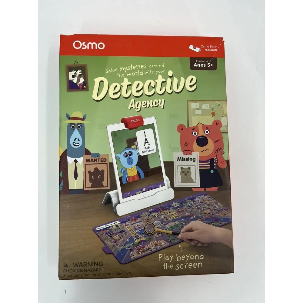 Osmo Detective Agency A Search And Find Mystery Game with Osmo Base